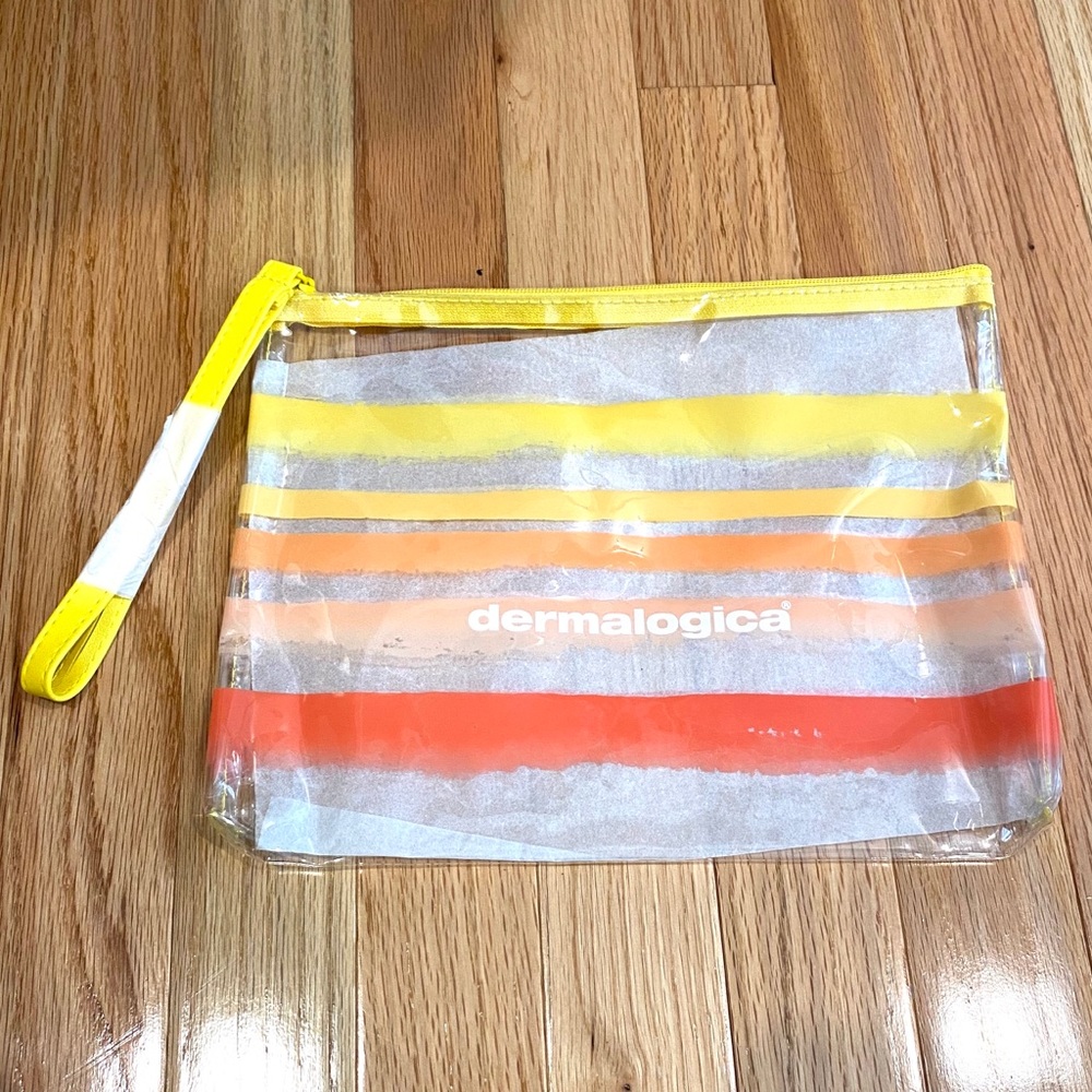 Dermalogica Makeup Cosmetic Bag Clear